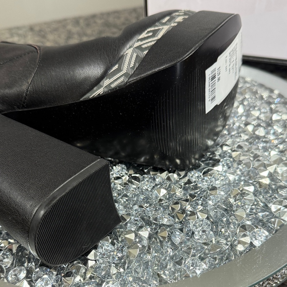 Guess Cabala Black Platform Boots with Silver Accents NWT 7 - Picture 10 of 14